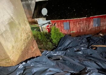 Chuva intensa da sexta-feira causa transtornos em Nova Hartz