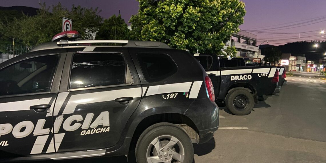Polícia Civil de Nova Hartz deflagra operação com a participação de mais de 80 agentes