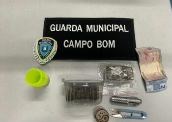 Guarda de Campo Bom realiza prisão por tráfico