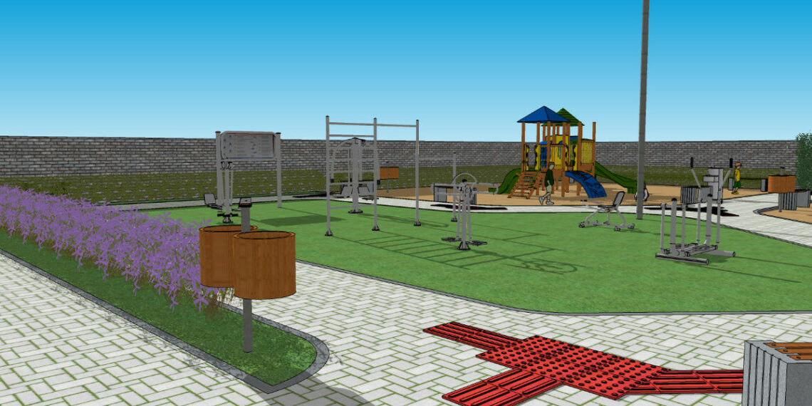 Nova praça é construída no Bairro Floresta de Sapiranga