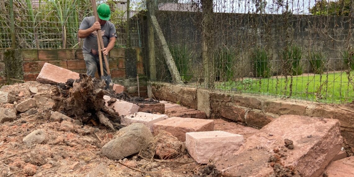 Sapiranga inicia obra de nova praça para a comunidade; investimento é de R$ 200 mil