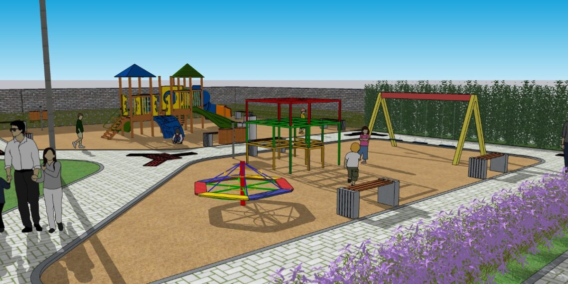 Sapiranga inicia obra de nova praça para a comunidade; investimento é de R$ 200 mil