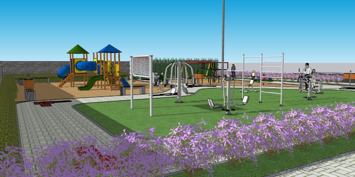 Sapiranga inicia obra de nova praça para a comunidade; investimento é de R$ 200 mil