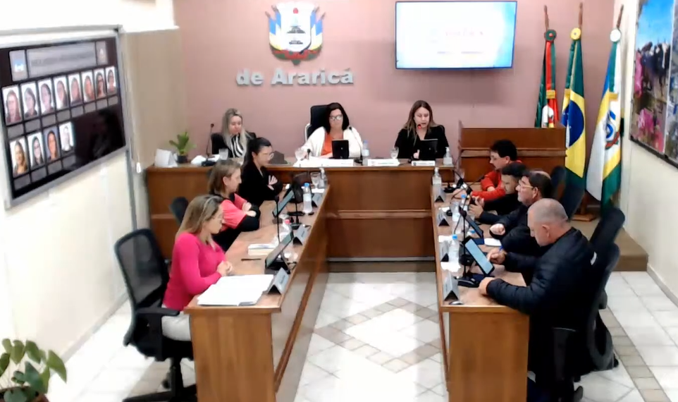 EGR e tratamento de esgoto citados em sessão de Araricá