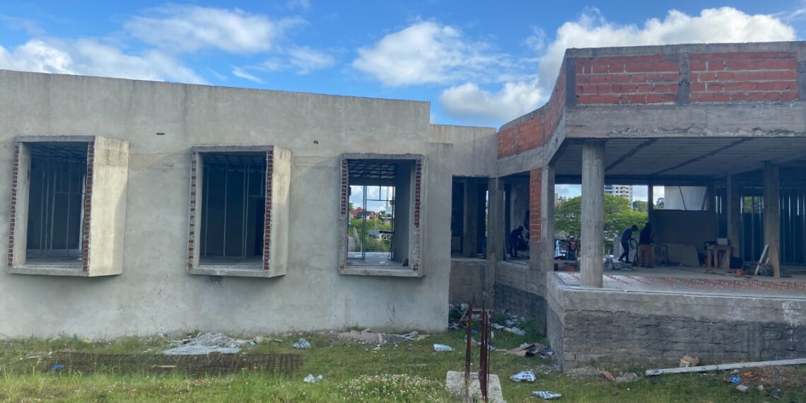 Avança a construção do Centro Vida de Especialidades em Campo Bom