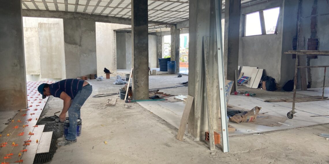 Avança a construção do Centro Vida de Especialidades em Campo Bom