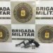Dupla é detida com arma após tentar fugir da Brigada Militar em Sapiranga
