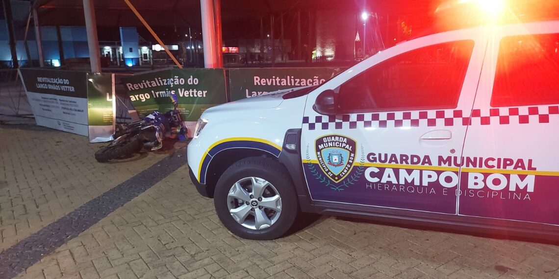 Motociclista é preso após fugir da Guarda Municipal de Campo Bom