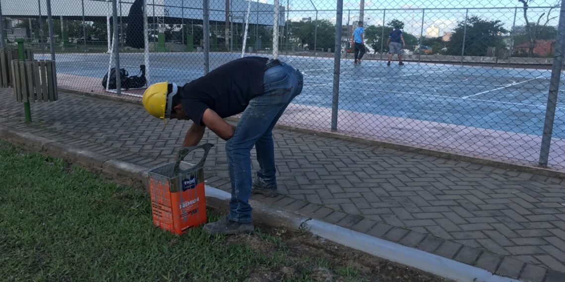 Reformas no Parcão; intervenções da Prefeitura antes da Festa das Rosas