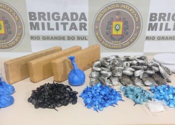 Três homens são presos por tráfico de drogas em Sapiranga