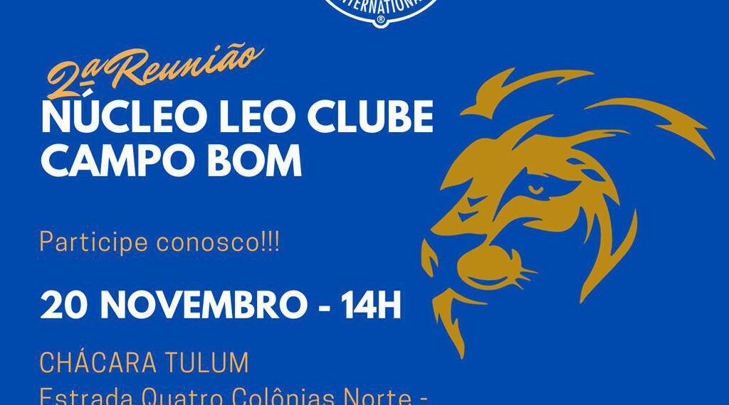 Núcleo de LEO Clube ganha força em Campo Bom