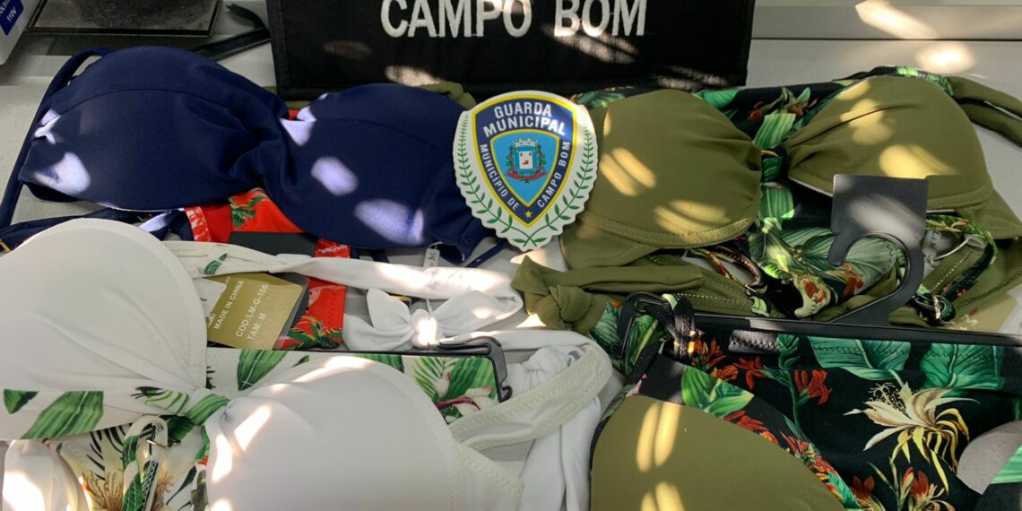 Produtos furtados em loja no Centro de Campo Bom são recuperados pela Guarda Municipal