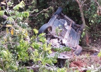 Avó e neta sofrem acidente de trânsito na RS-239 em Nova Hartz