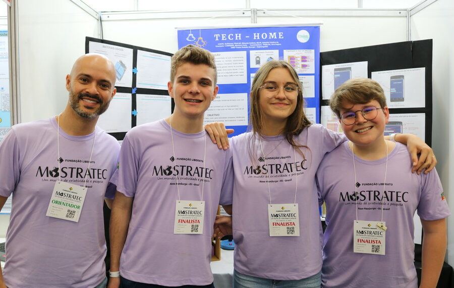Estudantes de Sapiranga participam da maior feira de ciência e tecnologia da América Latina
