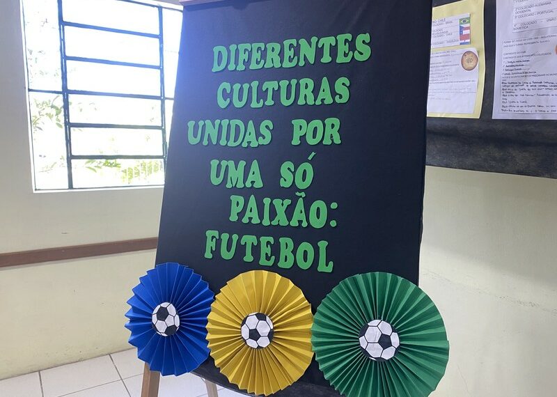 Clima da Copa do Mundo invade escolas municipais de Sapiranga