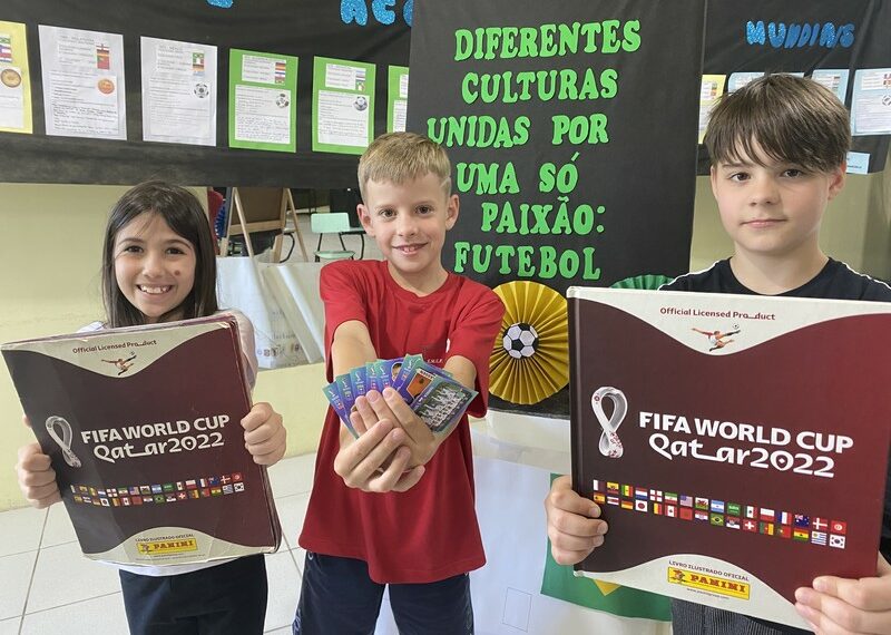 Clima da Copa do Mundo invade escolas municipais de Sapiranga