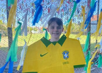 Clima da Copa do Mundo invade escolas municipais de Sapiranga