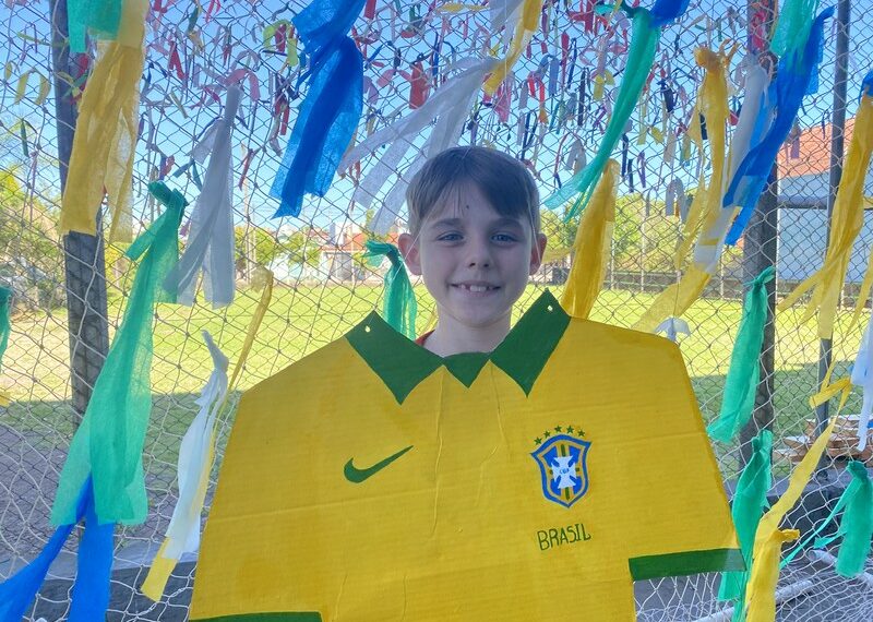 Clima da Copa do Mundo invade escolas municipais de Sapiranga