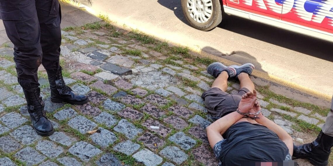 Ladrão é detido por empresa de segurança após arrombar duas casas em Sapiranga