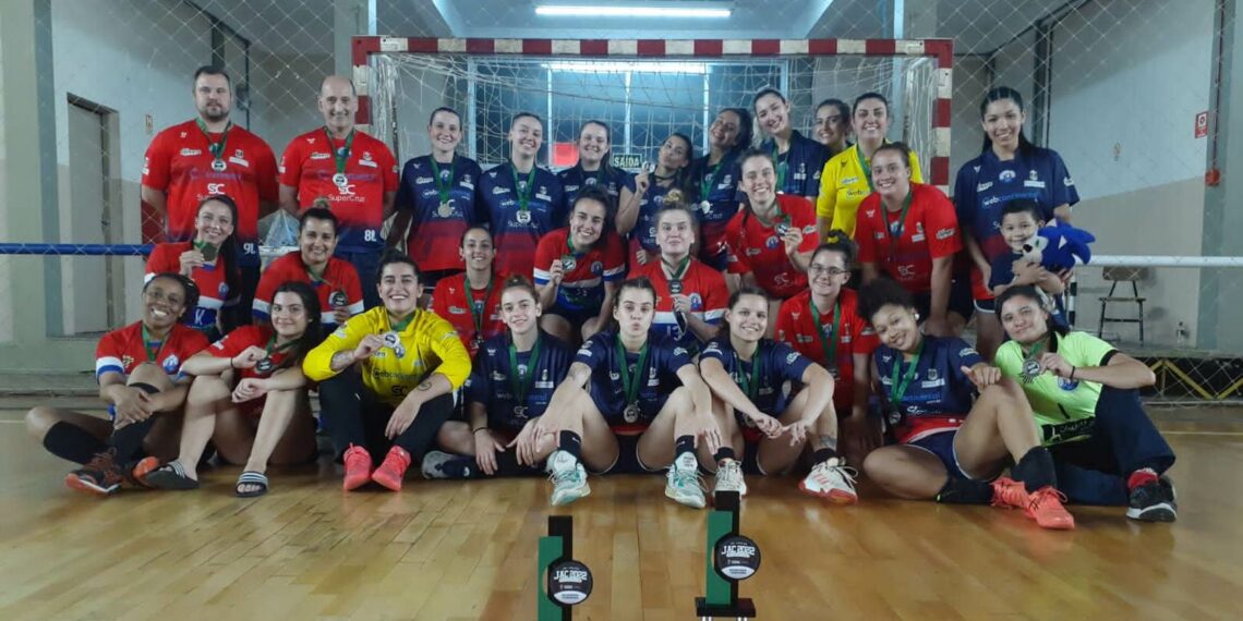 Handebol feminino de Campo Bom é vice-campeão dos Jogos Abertos de Canoas