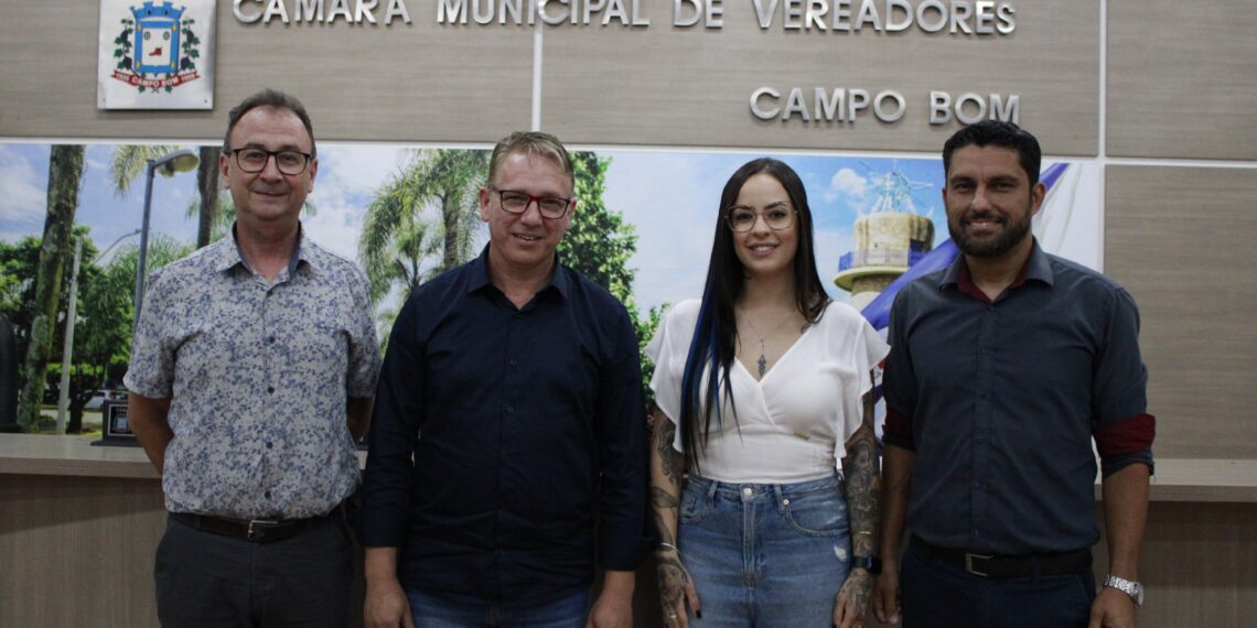 Jerri Moraes vai presidir a Câmara de Vereadores de Campo Bom em 2023