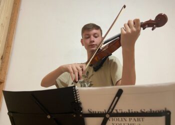 Violinista de Sapiranga é aprovado em Orquestra Sinfônica do Estado