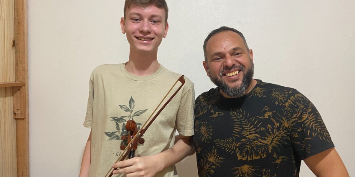 Violinista de Sapiranga é aprovado em Orquestra Sinfônica do Estado