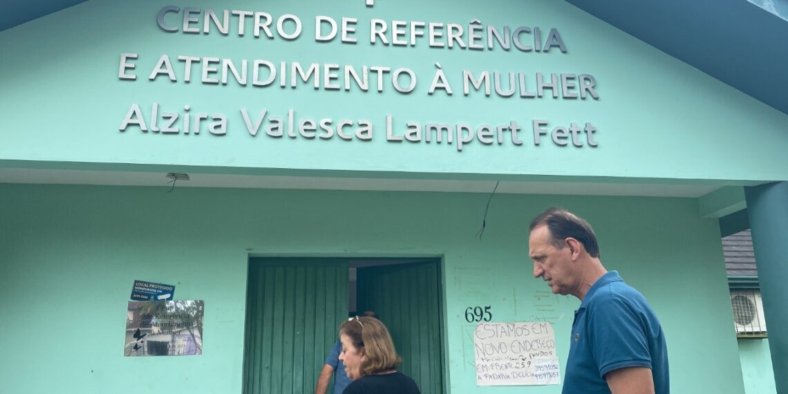 Centro de atendimento à mulher em fase final da obra em Sapiranga