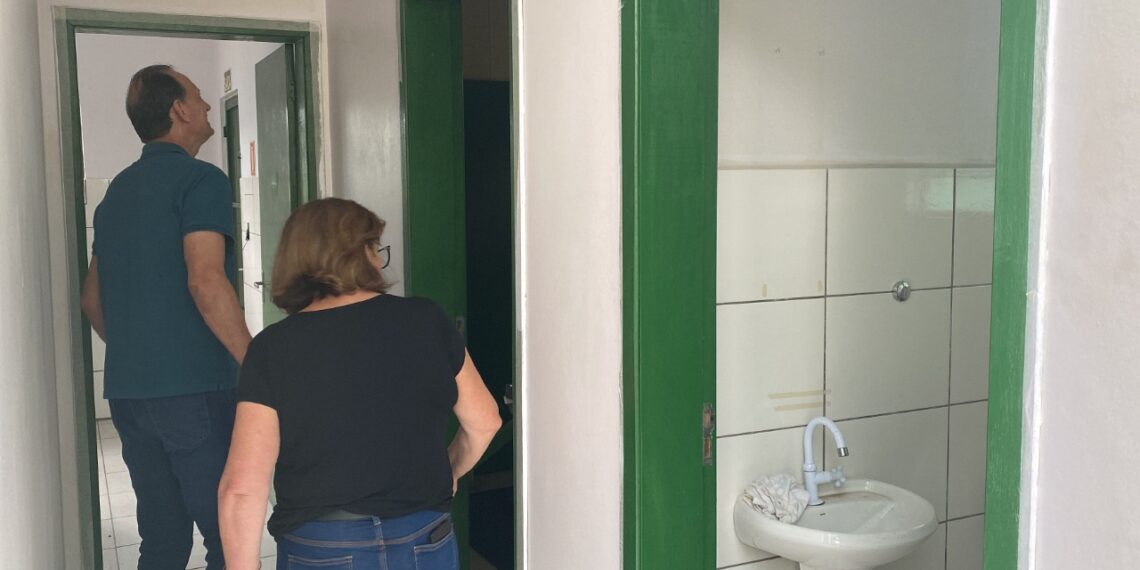 Centro de atendimento à mulher em fase final da obra em Sapiranga