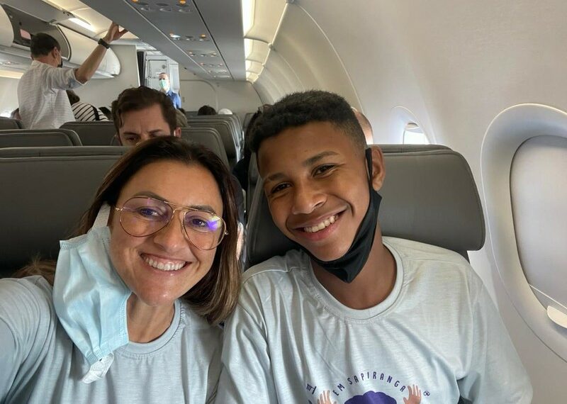 Aluno de Sapiranga embarca para a disputa dos Jogos Escolares Sul-americanos