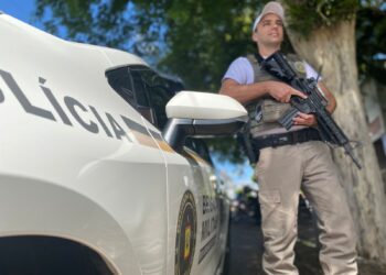 Quadrilha arromba lotérica durante a madrugada em Araricá