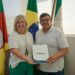 Presidente do Pró-Sinos debate gerenciamento de resíduos sólidos com prefeita Carina Nath