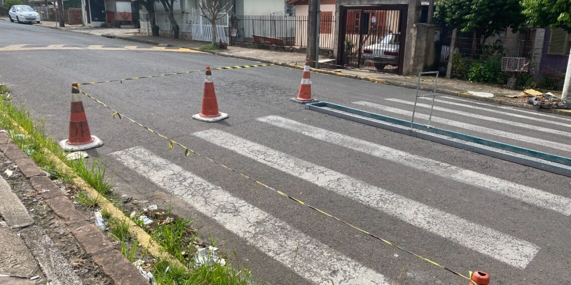 Sapiranga reforça sinalizações viárias visando mais segurança no trânsito