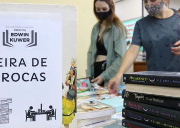 Biblioteca de Sapiranga promove a primeira edição do ano da Feira de Troca de Livros
