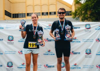 Gian Rheinheimer e Luana Steffen são os campeões de Campo Bom na Rústica de Aniversário