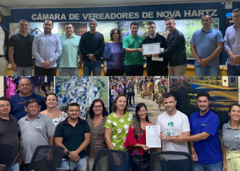 Câmaras de Vereadores de Nova Hartz e Araricá parabenizam o Grupo Repercussão pelos 10 anos