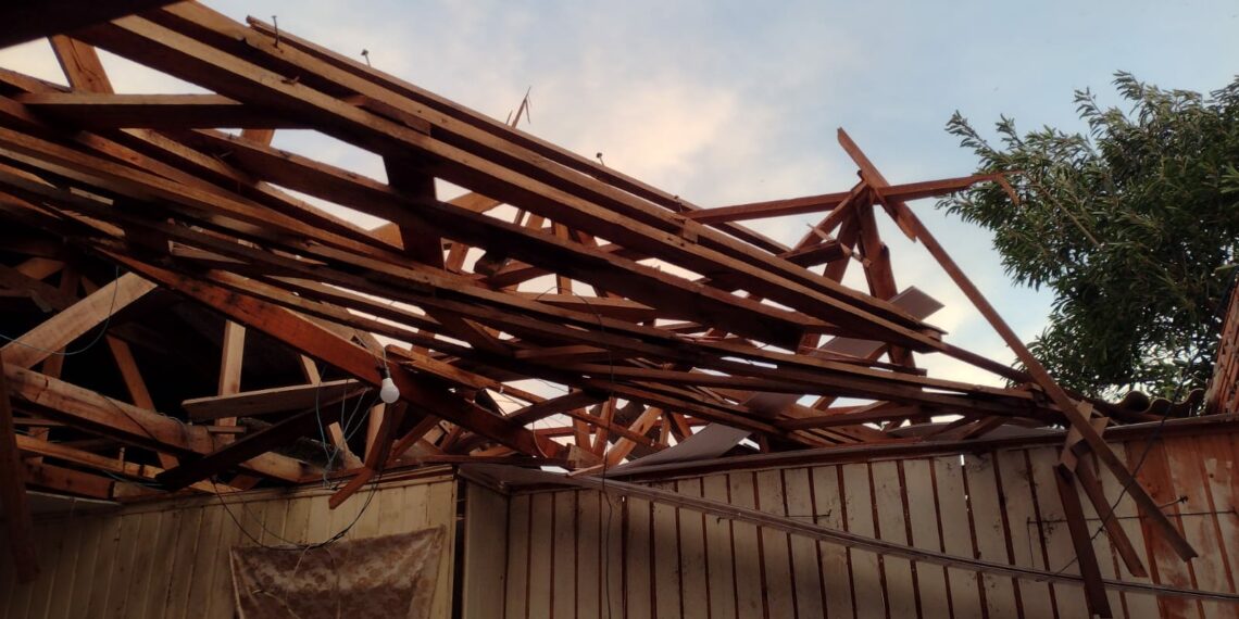 Temporal deixa rastro de destruição em Nova Hartz
