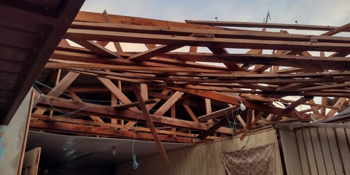 Temporal deixa rastro de destruição em Nova Hartz