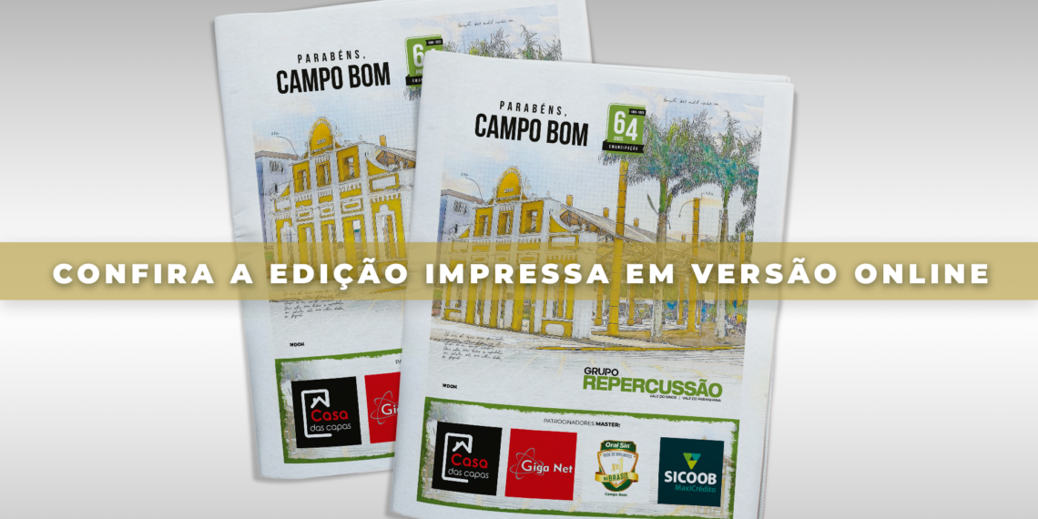 Caderno do Aniversário de 64 anos de Campo Bom