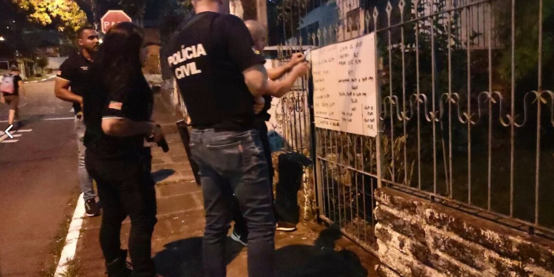 Campo Bom integra operação que resultou em oito presos e grande apreensão de drogas