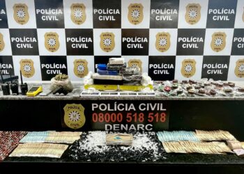 Campo Bom integra operação que resultou em oito presos e grande apreensão de drogas