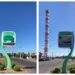 Relógios da Sicredi Caminho das Águas recebem identidade visual alusiva ao centenário da cooperativa