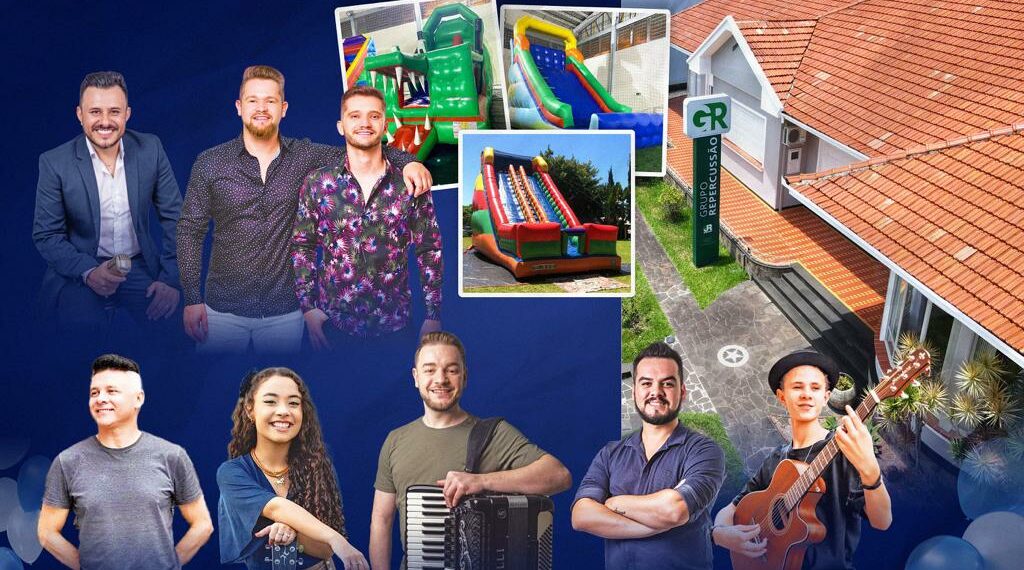 É HOJE: 10 anos do Repercussão terá brinquedos infláveis gratuitos, música e muito mais!