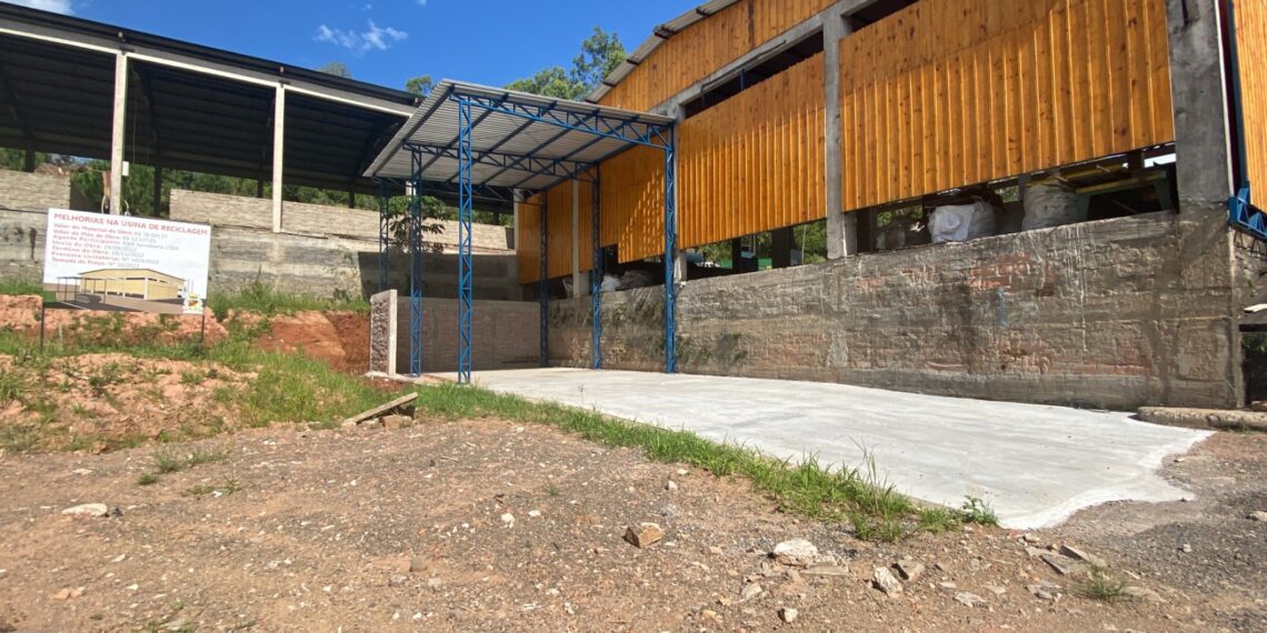 Usina de Reciclagem recebe melhorias para o tratamento do lixo domiciliar