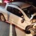 Colisão entre trator e carro mobiliza os bombeiros em Nova Hartz