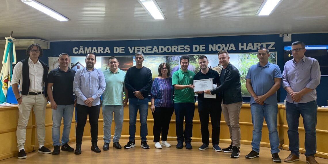 Câmaras de Vereadores de Nova Hartz e Araricá parabenizam o Grupo Repercussão pelos 10 anos