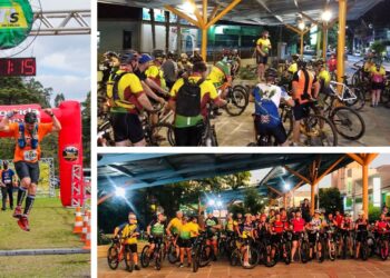 Grupos de corrida e pedal de Sapiranga