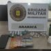 Rapaz de 22 anos é preso por tráfico de drogas em Araricá