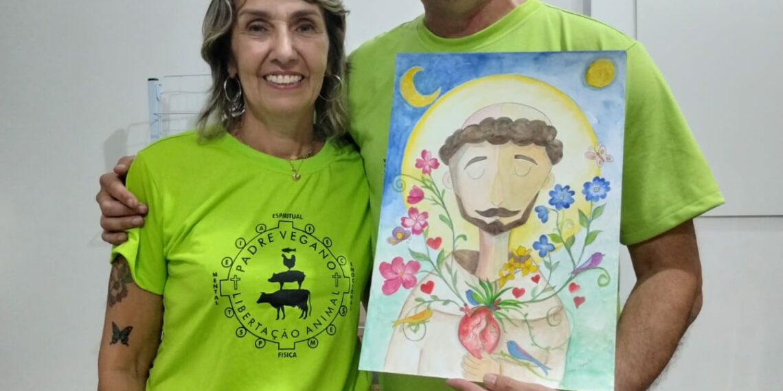 Padre vegano utiliza redes sociais para fortalecer a compaixão animal