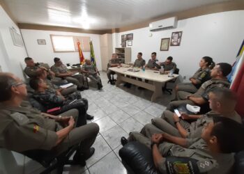 Comando do 32º BPM faz reunião sobre governança em Sapiranga